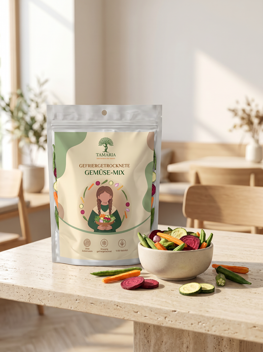 Tamaria Crunchies – Freeze Dried Fruits & Veggies - GEMSÜEMIX 50 g