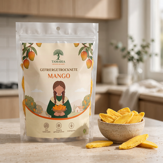 Tamaria Crunchies – Freeze Dried Fruits & Veggies - Mangos 100 g