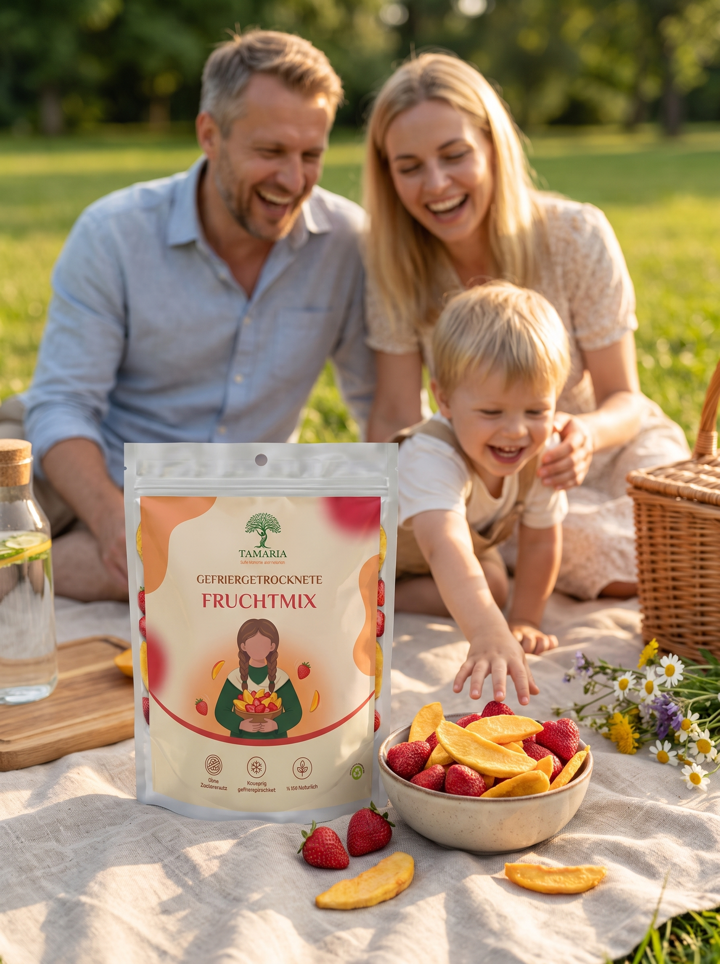Tamaria Crunchies – Freeze Dried Fruits & Veggies - Früchtemix 50 g