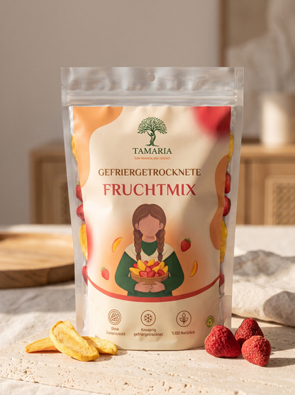 Tamaria Crunchies – Freeze Dried Fruits & Veggies - Früchtemix 50 g