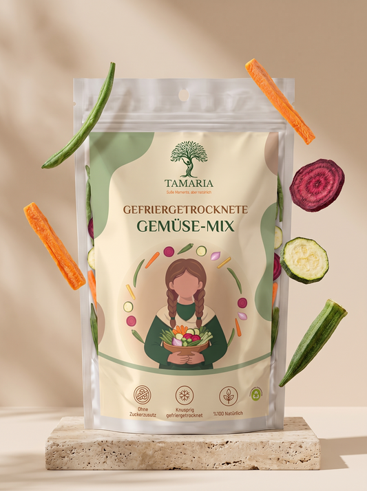 Tamaria Crunchies – Freeze Dried Fruits & Veggies - GEMSÜEMIX 50 g